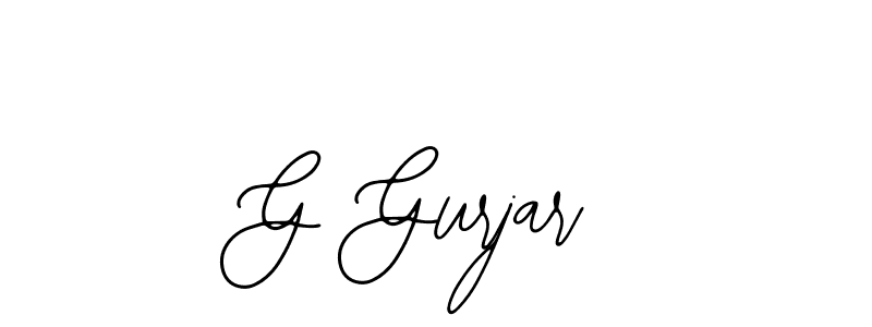 Make a beautiful signature design for name G Gurjar. Use this online signature maker to create a handwritten signature for free. G Gurjar signature style 12 images and pictures png