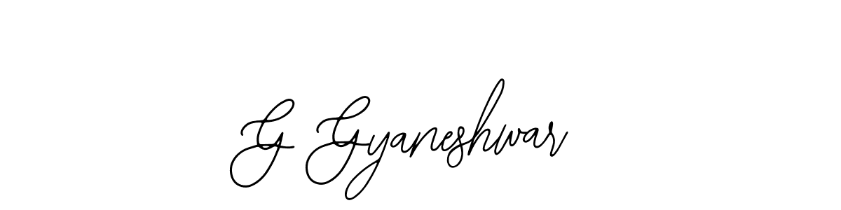 Also You can easily find your signature by using the search form. We will create G Gyaneshwar name handwritten signature images for you free of cost using Bearetta-2O07w sign style. G Gyaneshwar signature style 12 images and pictures png