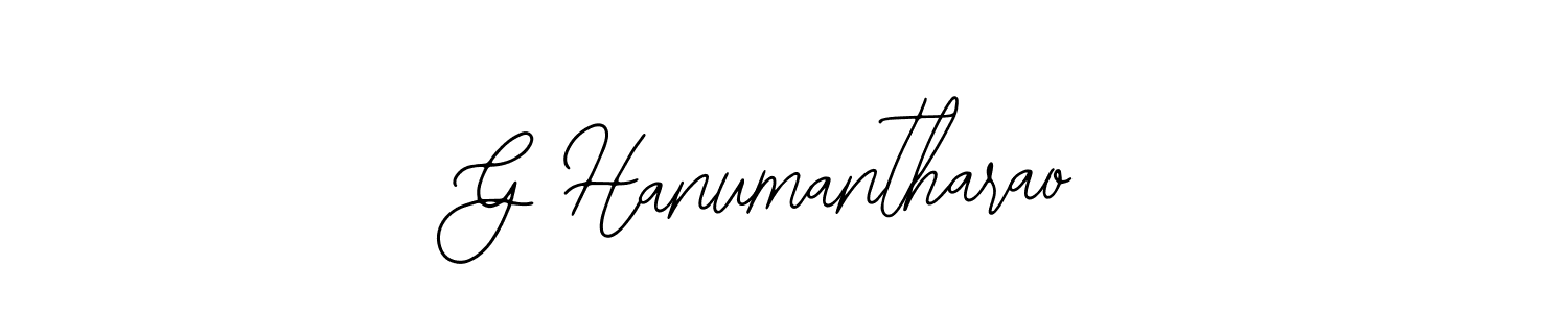 G Hanumantharao stylish signature style. Best Handwritten Sign (Bearetta-2O07w) for my name. Handwritten Signature Collection Ideas for my name G Hanumantharao. G Hanumantharao signature style 12 images and pictures png