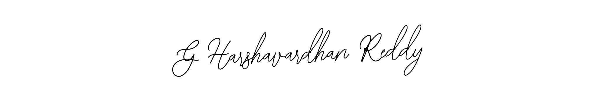 You should practise on your own different ways (Bearetta-2O07w) to write your name (G Harshavardhan Reddy) in signature. don't let someone else do it for you. G Harshavardhan Reddy signature style 12 images and pictures png