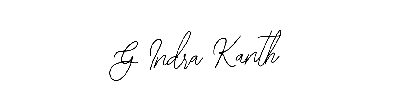 It looks lik you need a new signature style for name G Indra Kanth. Design unique handwritten (Bearetta-2O07w) signature with our free signature maker in just a few clicks. G Indra Kanth signature style 12 images and pictures png