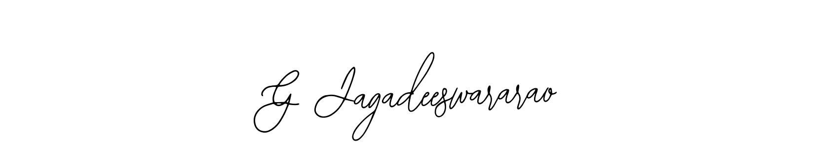 Also we have G Jagadeeswararao name is the best signature style. Create professional handwritten signature collection using Bearetta-2O07w autograph style. G Jagadeeswararao signature style 12 images and pictures png