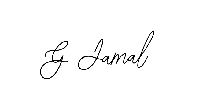 How to Draw G Jamal signature style? Bearetta-2O07w is a latest design signature styles for name G Jamal. G Jamal signature style 12 images and pictures png