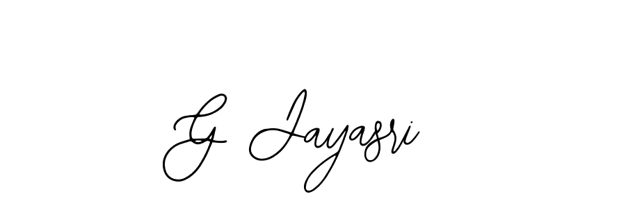 Best and Professional Signature Style for G Jayasri. Bearetta-2O07w Best Signature Style Collection. G Jayasri signature style 12 images and pictures png