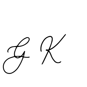 Make a beautiful signature design for name G K. With this signature (Bearetta-2O07w) style, you can create a handwritten signature for free. G K signature style 12 images and pictures png