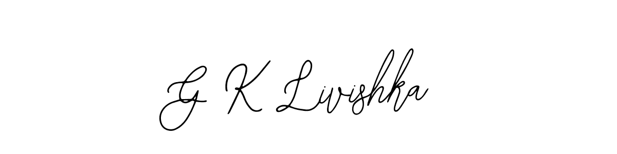 How to Draw G K Livishka signature style? Bearetta-2O07w is a latest design signature styles for name G K Livishka. G K Livishka signature style 12 images and pictures png