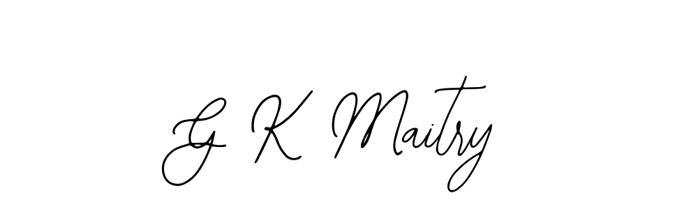 How to Draw G K Maitry signature style? Bearetta-2O07w is a latest design signature styles for name G K Maitry. G K Maitry signature style 12 images and pictures png