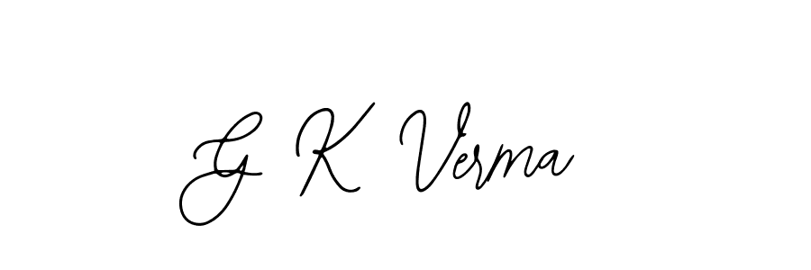 Create a beautiful signature design for name G K Verma. With this signature (Bearetta-2O07w) fonts, you can make a handwritten signature for free. G K Verma signature style 12 images and pictures png