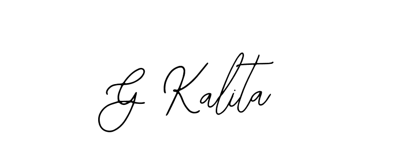 Bearetta-2O07w is a professional signature style that is perfect for those who want to add a touch of class to their signature. It is also a great choice for those who want to make their signature more unique. Get G Kalita name to fancy signature for free. G Kalita signature style 12 images and pictures png