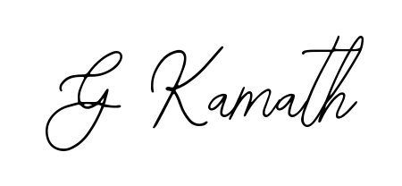 You can use this online signature creator to create a handwritten signature for the name G Kamath. This is the best online autograph maker. G Kamath signature style 12 images and pictures png