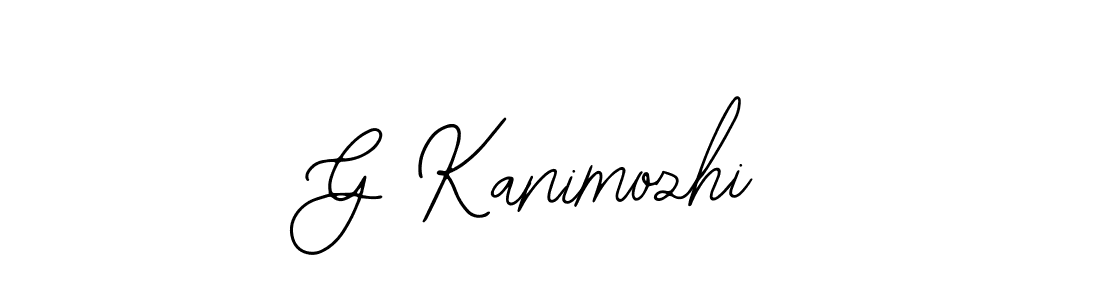Bearetta-2O07w is a professional signature style that is perfect for those who want to add a touch of class to their signature. It is also a great choice for those who want to make their signature more unique. Get G Kanimozhi name to fancy signature for free. G Kanimozhi signature style 12 images and pictures png