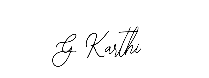 G Karthi stylish signature style. Best Handwritten Sign (Bearetta-2O07w) for my name. Handwritten Signature Collection Ideas for my name G Karthi. G Karthi signature style 12 images and pictures png