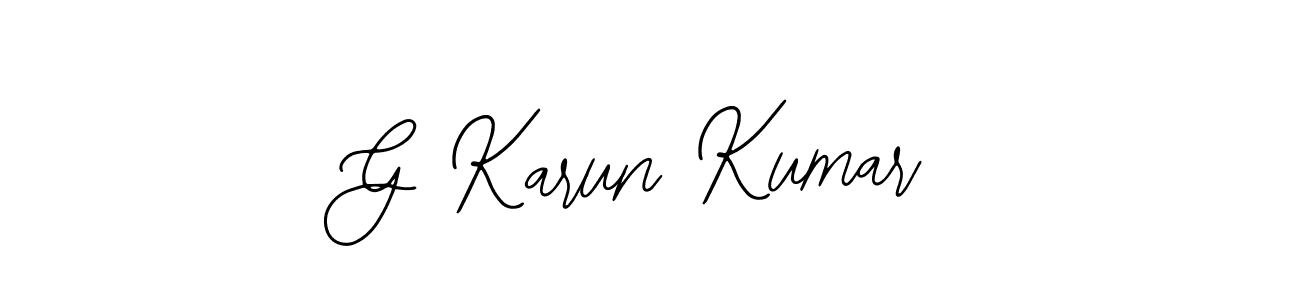 Make a beautiful signature design for name G Karun Kumar. With this signature (Bearetta-2O07w) style, you can create a handwritten signature for free. G Karun Kumar signature style 12 images and pictures png