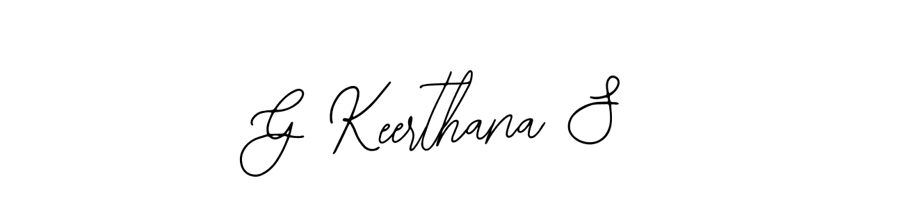 Best and Professional Signature Style for G Keerthana S. Bearetta-2O07w Best Signature Style Collection. G Keerthana S signature style 12 images and pictures png