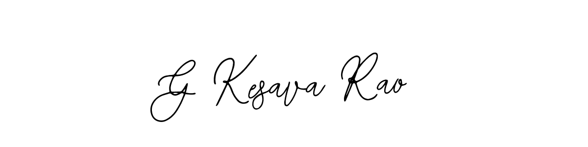 G Kesava Rao stylish signature style. Best Handwritten Sign (Bearetta-2O07w) for my name. Handwritten Signature Collection Ideas for my name G Kesava Rao. G Kesava Rao signature style 12 images and pictures png