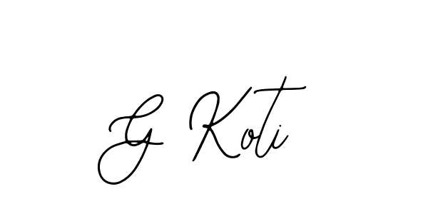 Also You can easily find your signature by using the search form. We will create G Koti name handwritten signature images for you free of cost using Bearetta-2O07w sign style. G Koti signature style 12 images and pictures png