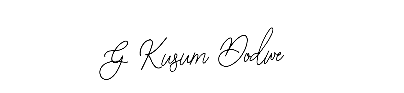 This is the best signature style for the G Kusum Dodwe name. Also you like these signature font (Bearetta-2O07w). Mix name signature. G Kusum Dodwe signature style 12 images and pictures png