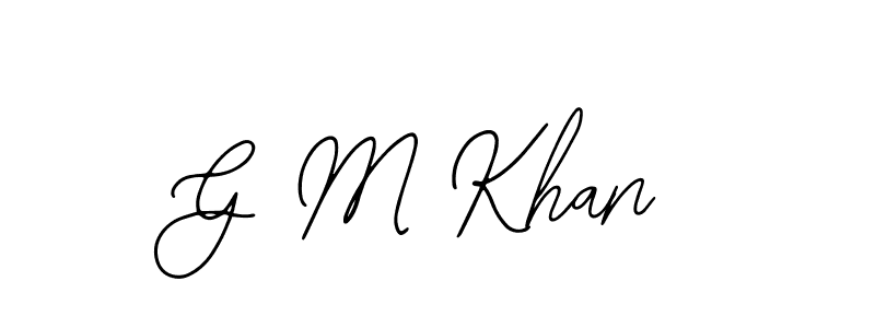 Also we have G M Khan name is the best signature style. Create professional handwritten signature collection using Bearetta-2O07w autograph style. G M Khan signature style 12 images and pictures png