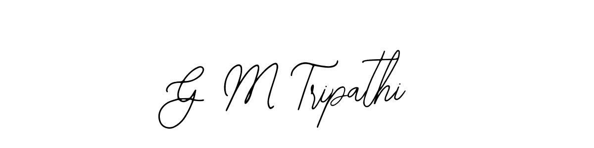 Also You can easily find your signature by using the search form. We will create G M Tripathi name handwritten signature images for you free of cost using Bearetta-2O07w sign style. G M Tripathi signature style 12 images and pictures png