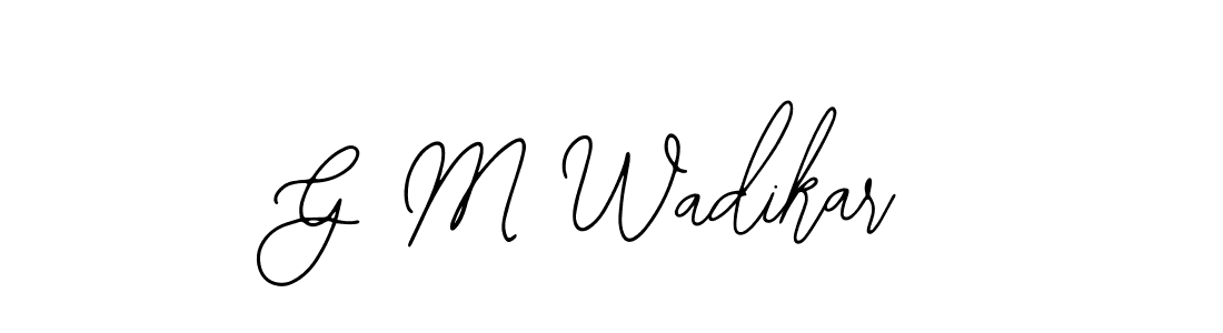 See photos of G M Wadikar official signature by Spectra . Check more albums & portfolios. Read reviews & check more about Bearetta-2O07w font. G M Wadikar signature style 12 images and pictures png