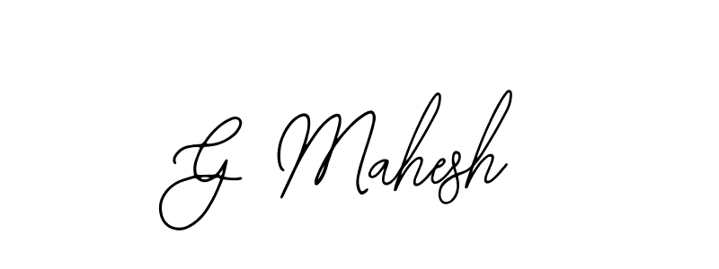 It looks lik you need a new signature style for name G Mahesh. Design unique handwritten (Bearetta-2O07w) signature with our free signature maker in just a few clicks. G Mahesh signature style 12 images and pictures png