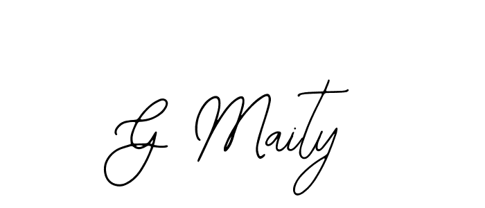 Also we have G Maity name is the best signature style. Create professional handwritten signature collection using Bearetta-2O07w autograph style. G Maity signature style 12 images and pictures png