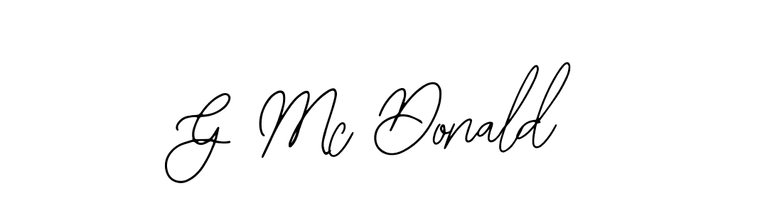 Make a beautiful signature design for name G Mc Donald. With this signature (Bearetta-2O07w) style, you can create a handwritten signature for free. G Mc Donald signature style 12 images and pictures png