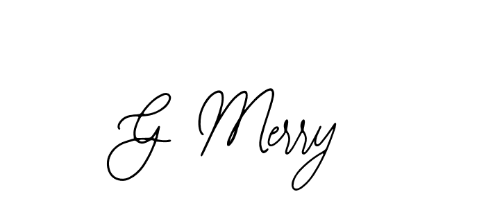 Use a signature maker to create a handwritten signature online. With this signature software, you can design (Bearetta-2O07w) your own signature for name G Merry. G Merry signature style 12 images and pictures png