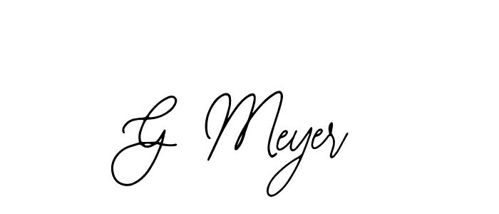 You can use this online signature creator to create a handwritten signature for the name G Meyer. This is the best online autograph maker. G Meyer signature style 12 images and pictures png