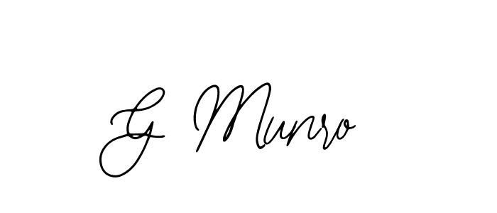 Similarly Bearetta-2O07w is the best handwritten signature design. Signature creator online .You can use it as an online autograph creator for name G Munro. G Munro signature style 12 images and pictures png