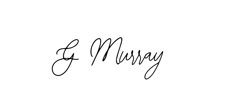 Use a signature maker to create a handwritten signature online. With this signature software, you can design (Bearetta-2O07w) your own signature for name G Murray. G Murray signature style 12 images and pictures png