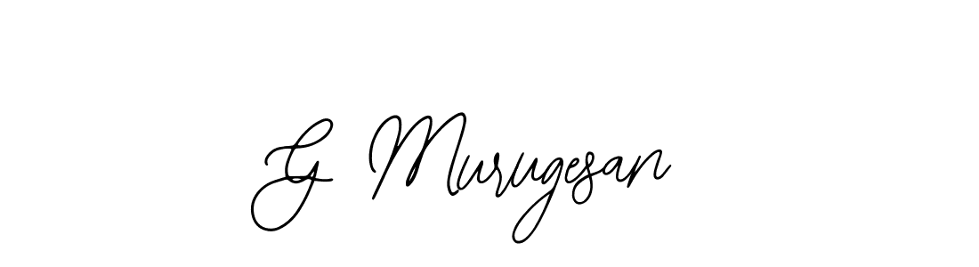 Make a beautiful signature design for name G Murugesan. With this signature (Bearetta-2O07w) style, you can create a handwritten signature for free. G Murugesan signature style 12 images and pictures png