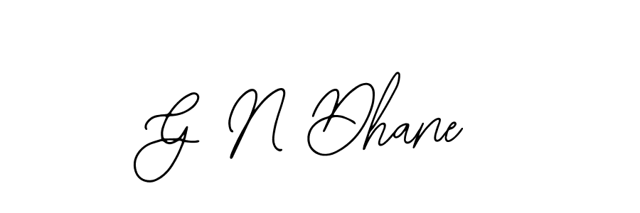 Also You can easily find your signature by using the search form. We will create G N Dhane name handwritten signature images for you free of cost using Bearetta-2O07w sign style. G N Dhane signature style 12 images and pictures png