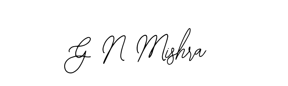 Make a beautiful signature design for name G N Mishra. Use this online signature maker to create a handwritten signature for free. G N Mishra signature style 12 images and pictures png