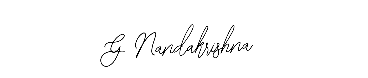 Once you've used our free online signature maker to create your best signature Bearetta-2O07w style, it's time to enjoy all of the benefits that G Nandakrishna name signing documents. G Nandakrishna signature style 12 images and pictures png