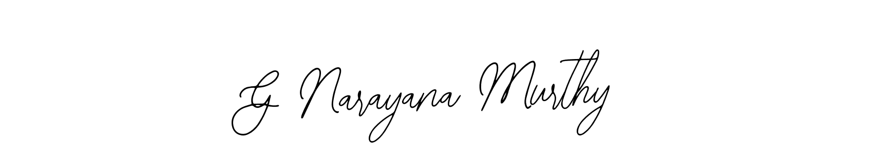 Make a beautiful signature design for name G Narayana Murthy. With this signature (Bearetta-2O07w) style, you can create a handwritten signature for free. G Narayana Murthy signature style 12 images and pictures png