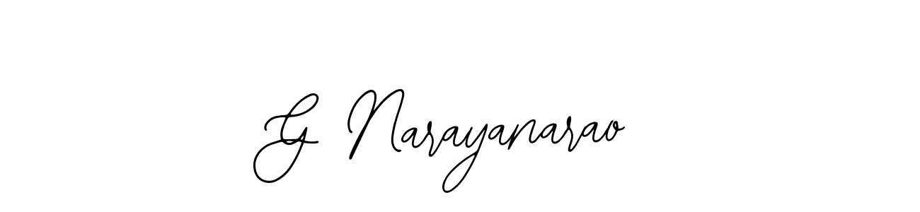 How to Draw G Narayanarao signature style? Bearetta-2O07w is a latest design signature styles for name G Narayanarao. G Narayanarao signature style 12 images and pictures png
