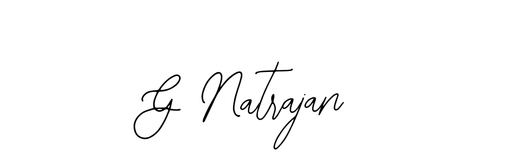 Make a beautiful signature design for name G Natrajan. With this signature (Bearetta-2O07w) style, you can create a handwritten signature for free. G Natrajan signature style 12 images and pictures png