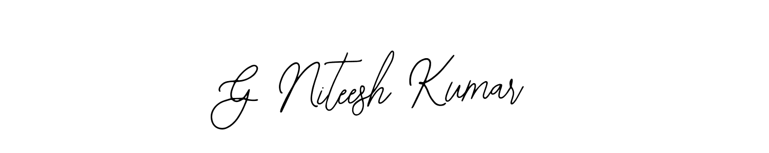 Once you've used our free online signature maker to create your best signature Bearetta-2O07w style, it's time to enjoy all of the benefits that G Niteesh Kumar name signing documents. G Niteesh Kumar signature style 12 images and pictures png
