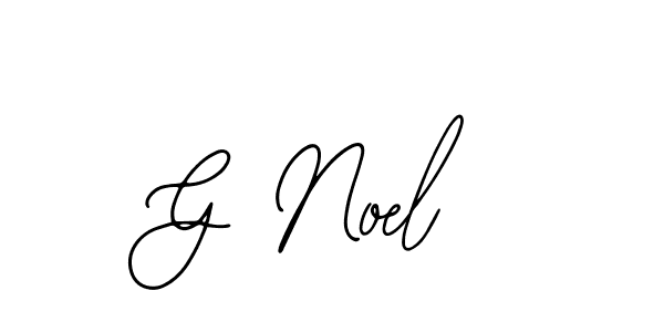 Best and Professional Signature Style for G Noel. Bearetta-2O07w Best Signature Style Collection. G Noel signature style 12 images and pictures png