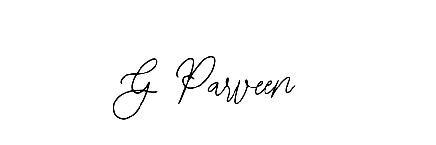 Create a beautiful signature design for name G Parveen. With this signature (Bearetta-2O07w) fonts, you can make a handwritten signature for free. G Parveen signature style 12 images and pictures png