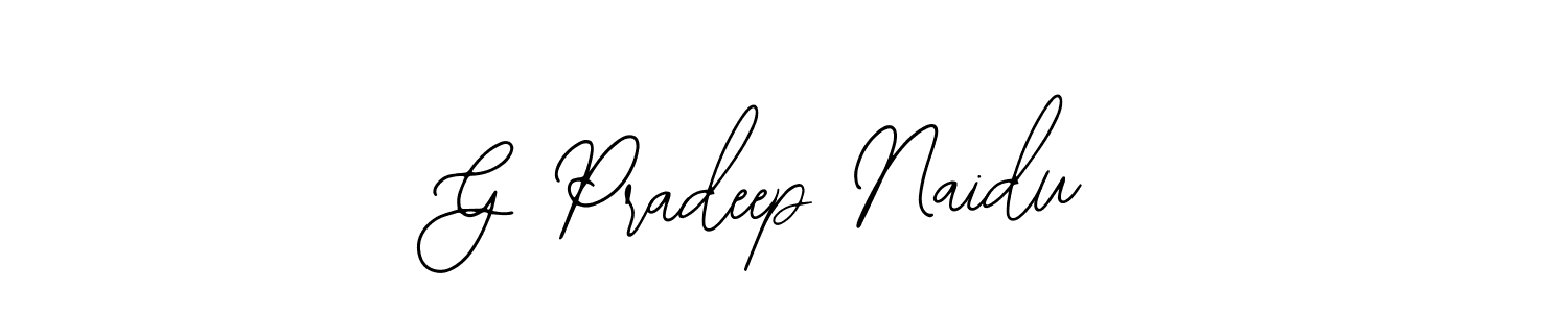 See photos of G Pradeep Naidu official signature by Spectra . Check more albums & portfolios. Read reviews & check more about Bearetta-2O07w font. G Pradeep Naidu signature style 12 images and pictures png