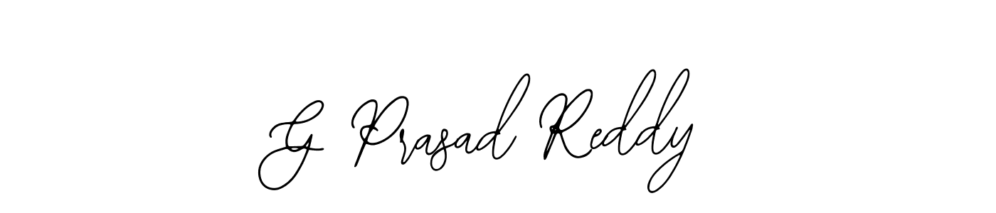 G Prasad Reddy stylish signature style. Best Handwritten Sign (Bearetta-2O07w) for my name. Handwritten Signature Collection Ideas for my name G Prasad Reddy. G Prasad Reddy signature style 12 images and pictures png