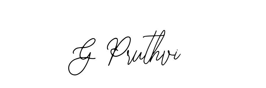 Make a short G Pruthvi signature style. Manage your documents anywhere anytime using Bearetta-2O07w. Create and add eSignatures, submit forms, share and send files easily. G Pruthvi signature style 12 images and pictures png
