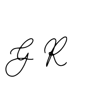 Also we have G R name is the best signature style. Create professional handwritten signature collection using Bearetta-2O07w autograph style. G R signature style 12 images and pictures png