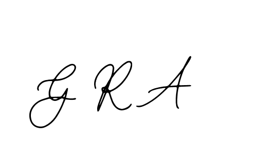Create a beautiful signature design for name G R A. With this signature (Bearetta-2O07w) fonts, you can make a handwritten signature for free. G R A signature style 12 images and pictures png