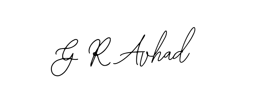 G R Avhad stylish signature style. Best Handwritten Sign (Bearetta-2O07w) for my name. Handwritten Signature Collection Ideas for my name G R Avhad. G R Avhad signature style 12 images and pictures png