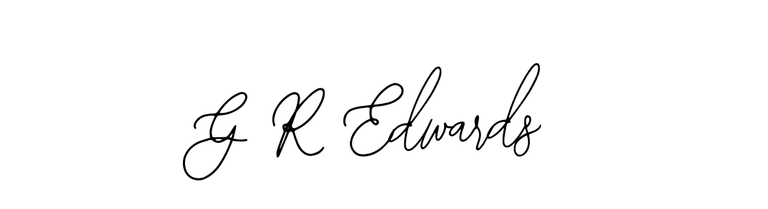 How to make G R Edwards signature? Bearetta-2O07w is a professional autograph style. Create handwritten signature for G R Edwards name. G R Edwards signature style 12 images and pictures png
