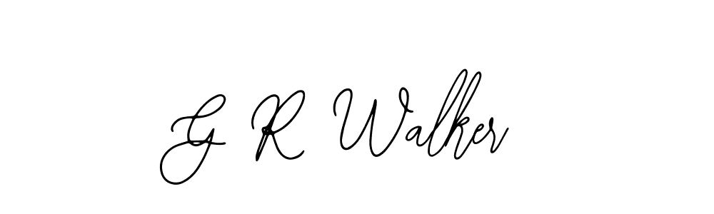 Bearetta-2O07w is a professional signature style that is perfect for those who want to add a touch of class to their signature. It is also a great choice for those who want to make their signature more unique. Get G R Walker name to fancy signature for free. G R Walker signature style 12 images and pictures png