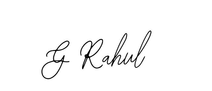 Similarly Bearetta-2O07w is the best handwritten signature design. Signature creator online .You can use it as an online autograph creator for name G Rahul. G Rahul signature style 12 images and pictures png